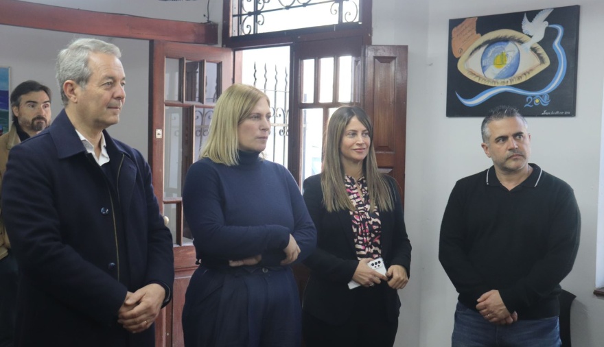 La Vicegobernadora Gisela Scaglia visitó la ciudad de Arroyo Seco