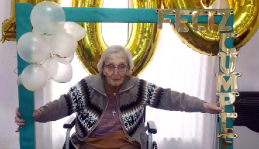 Rina Bodrero cumplió 106 años