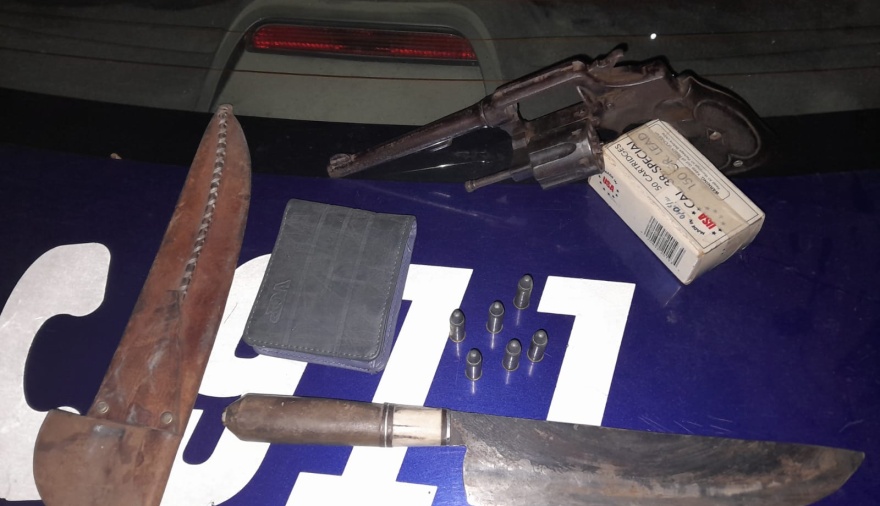 Detuvieron a un camionero de Arrecifes que viajaba armado