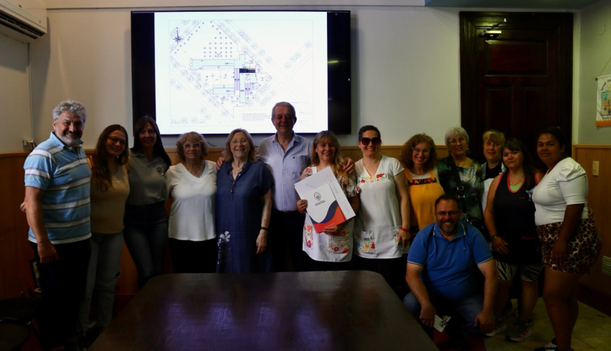 Provincia realizó el primer desembolso para el Comedor de la Escuela 6036