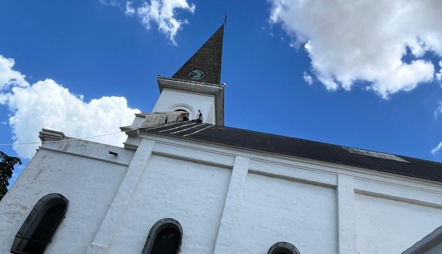 Continúa la campaña solidaria para reparar el techo de La Parroquia La Asunción