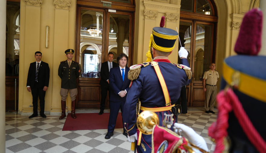 Confirmaron la presencia de Javier Milei en San Lorenzo