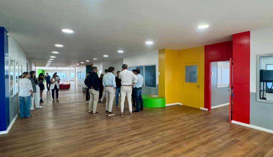 El Colegio Shackleton inauguró su edificio en General Lagos