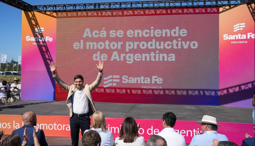 Pullaro en Expoagro: “Santa Fe muestra que se puede bajar impuestos y ser eficientes”
