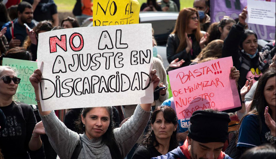 Prestadores de discapacidad iniciaron un paro por falta de pagos y aranceles desactualizados