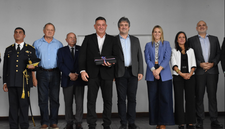 Asumió Carlos Pagano como subjefe de Policía