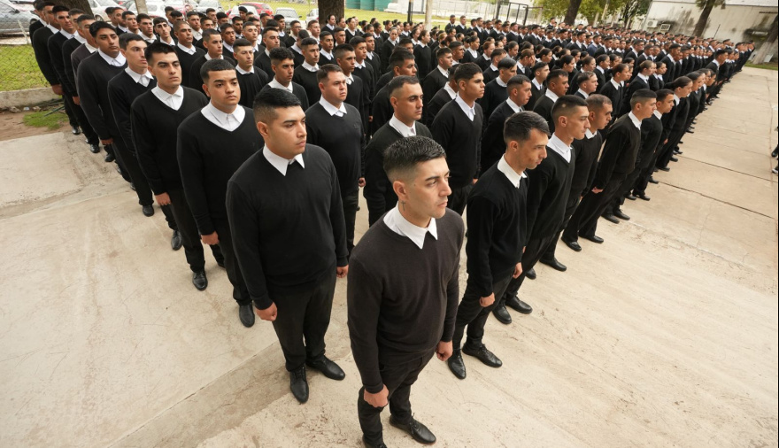 Ingresaron 521 aspirantes al Servicio Penitenciario en Santa Fe