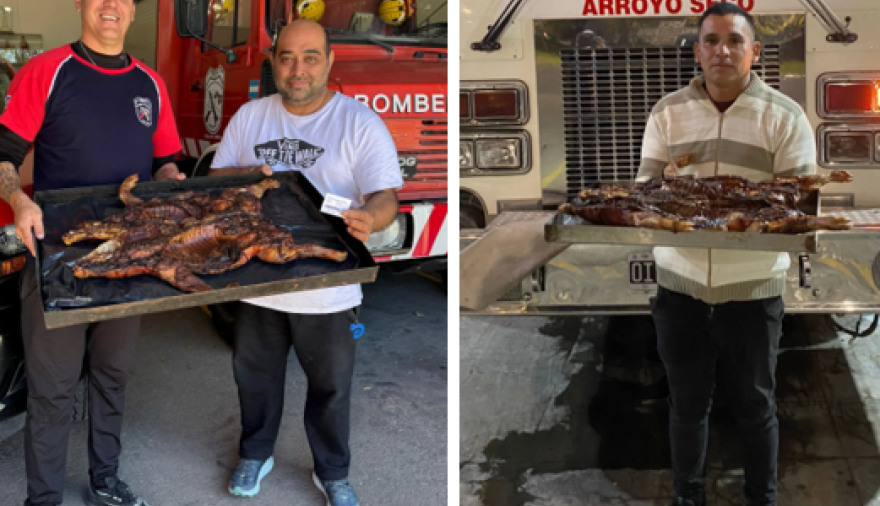 Los ganadores del chancho móvil retiraron su premio