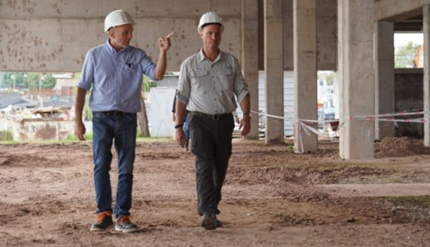 Ya está en marcha la megaobra para terminar el Hospital Regional Sur de Rosario