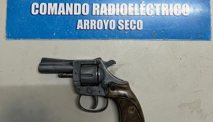 La Policía secuestró un arma en Arroyo Seco