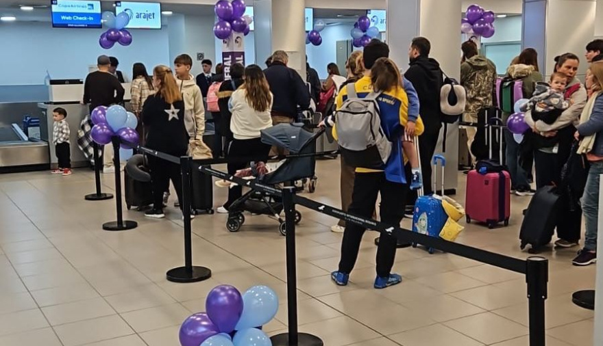 Arajet debutó en Rosario y conecta a la región con el Caribe y 30 destinos más