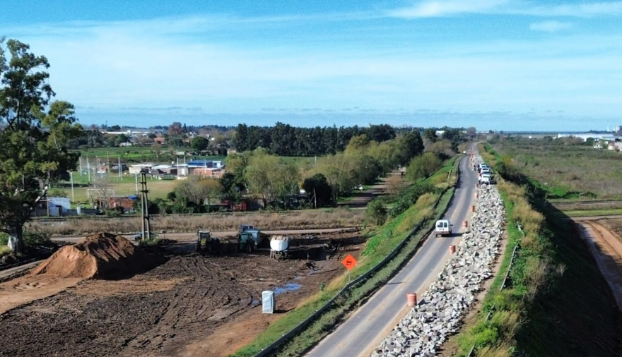 Avanza la reconstrucción de la Ruta Provincial 21