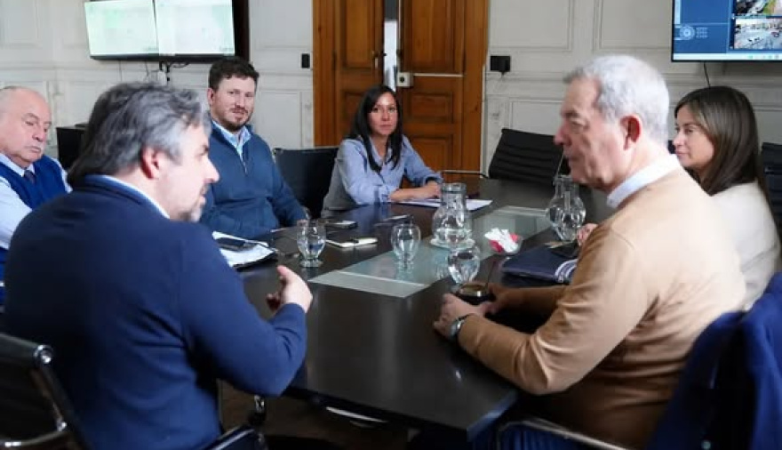 Tonelli se reunió con el Ministro Cococcioni para solicitar más seguridad para la ciudad