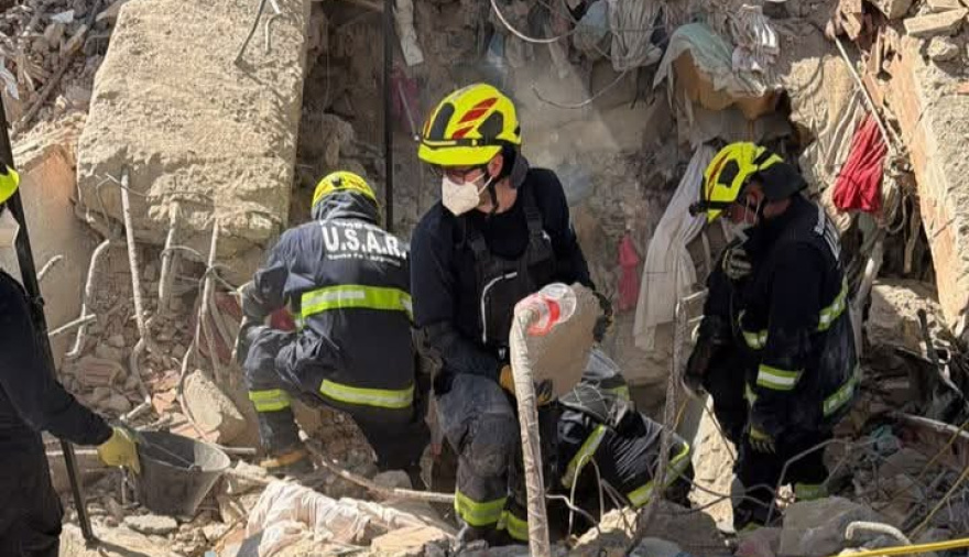 Los 40 rescatistas santafesinos enviados a Venezuela regresan este domingo