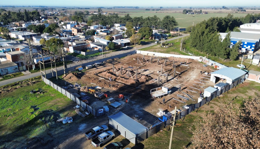 Comenzó la construcción del nuevo Comando Radioeléctrico