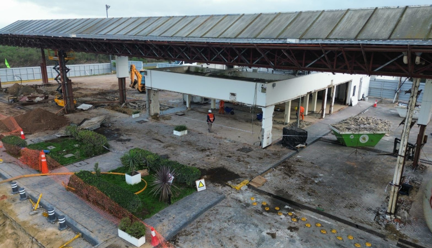 Renuevan las dos estaciones de servicio de la autopista a Santa Fe y proyecta una tercera cerca de Rosario
