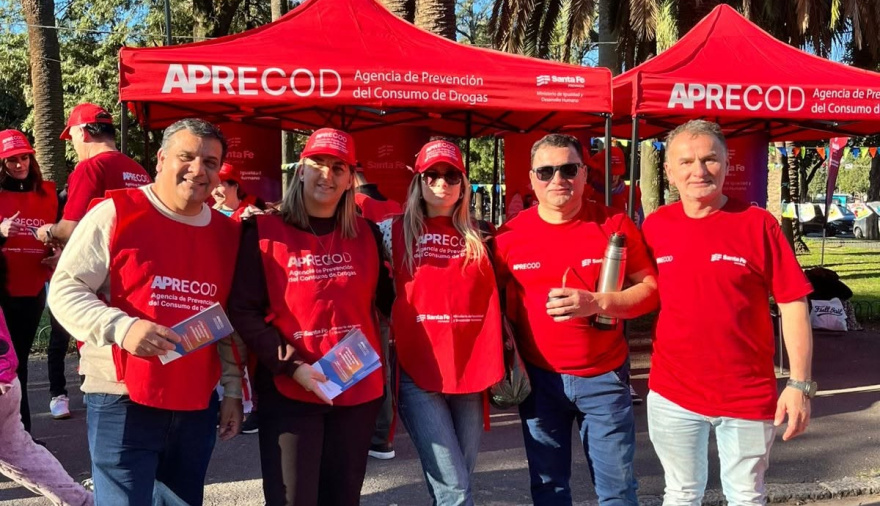 Jornada de prevención de consumos problemáticos en Playa Hermosa