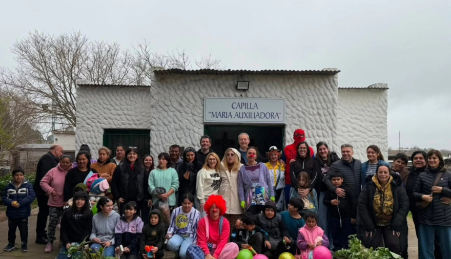 Arroyo Seco celebró el Día del Niño en los barrios de la ciudad