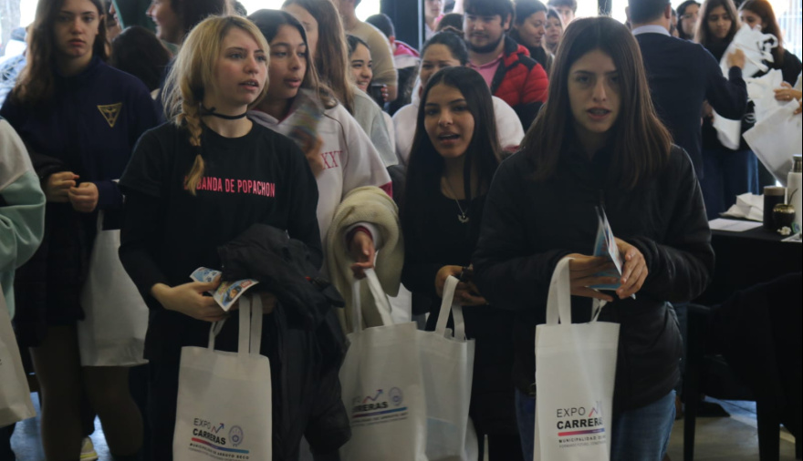 Cientos de jóvenes de Arroyo Seco y la región participaron de la Expo Carreras 2026