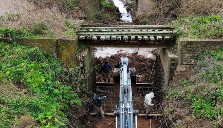 Etapa final para el reacondicionamiento del Arroyo Frías