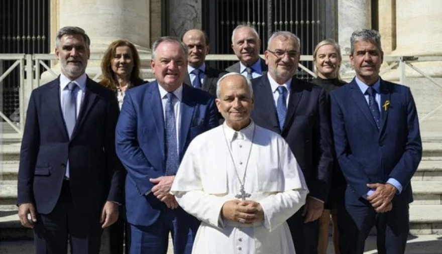 El Papa León XIV trasladó “un cálido saludo” al pueblo santafesino