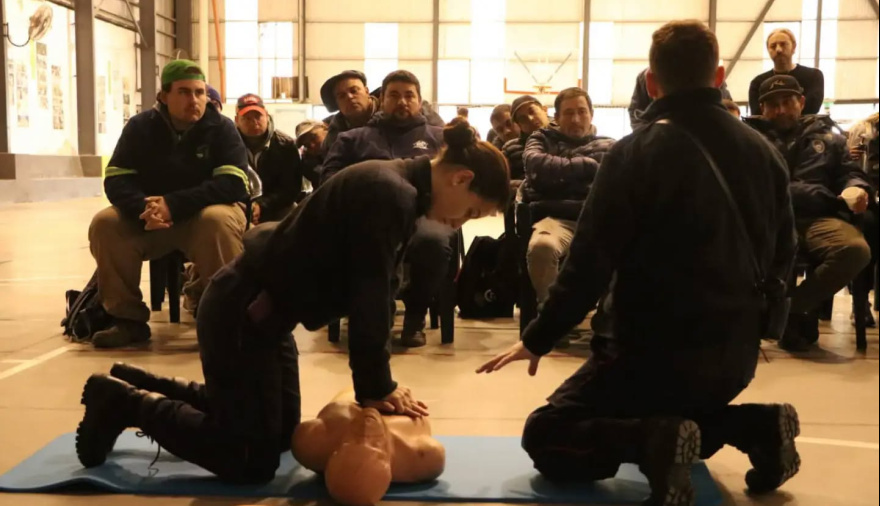Inscriben al Curso gratuito de RCP y Primeros Auxilios