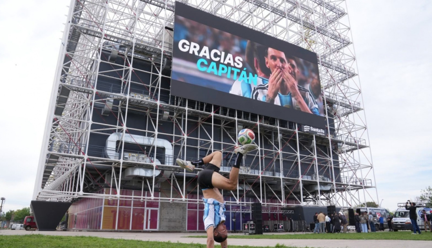 Rosario celebrará el último partido de Messi con la selección en el Museo del Deporte Santafesino