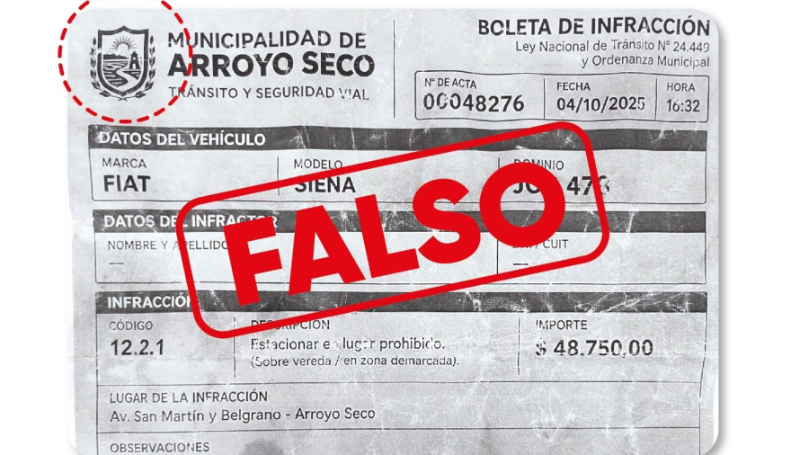 El Gobierno advirtió sobre estafas con multas falsas