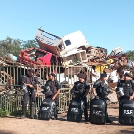 En 9 meses, Provincia incautó 1.200 toneladas de material en controles a chatarrerías