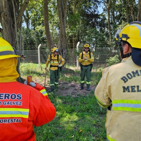 Provincia continúa capacitando brigadistas forestales