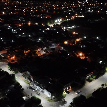 La Municipalidad completó el recambio de 114 luminarias