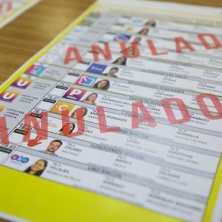 Exhibieron las Boletas Únicas que se utilizarán en las elecciones del 13 de abril