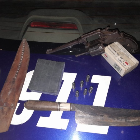 Detuvieron a un camionero de Arrecifes que viajaba armado