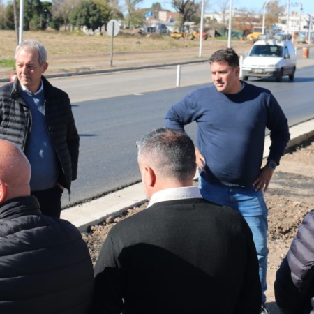 Vialidad Provincial revisa detalles de la ampliación de Ruta 21 en Arroyo Seco