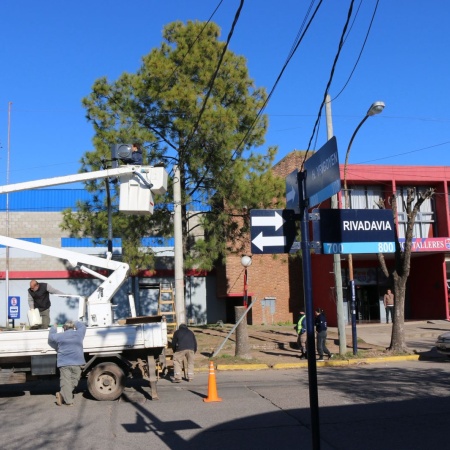 La esquina del Club Talleres ya tiene su semáforo
