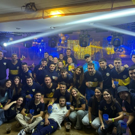 La Peña Arroyo Seco es de Boca celebró su 13° aniversario con una fiesta inolvidable