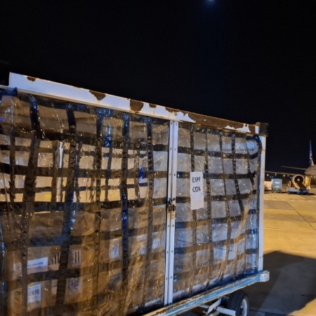 Se realizó la primera exportación de carne de pacú por avión desde Rosario a Estados Unidos