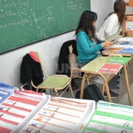 El lunes se dictarán clases normalmente en las escuelas donde se vota el domingo