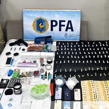 Allanaron dos domicilios en Alvear por venta de drogas