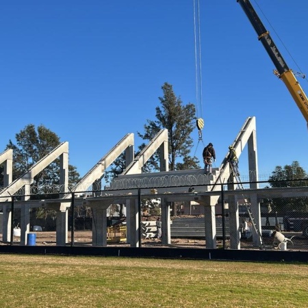 Unión levanta sus nuevas tribunas: una obra histórica para el club