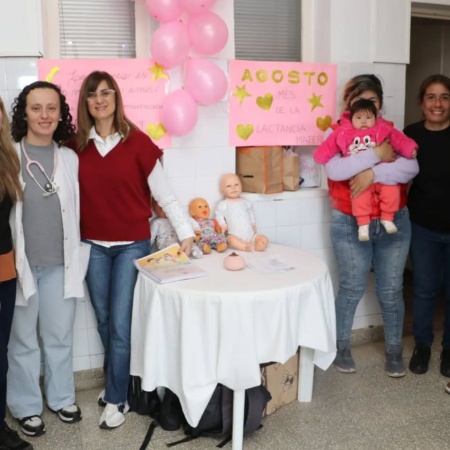 Continúan las actividades en el Mes de la Lactancia Materna