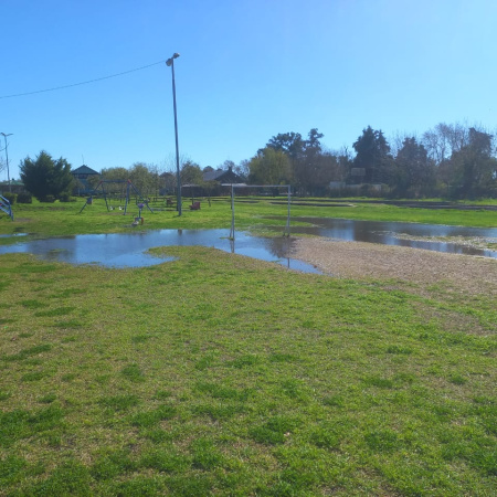 En Arroyo Seco cayeron más de 85 milímetros de agua en 24 horas
