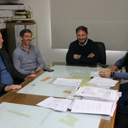 Tonelli se reunió con autoridades del Hospital N°50