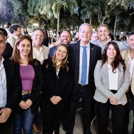 Daniel Tonelli y su gabinete juraron la nueva Constitución en Santa Fe