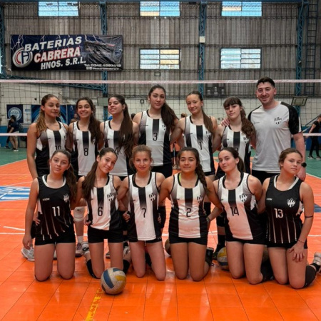 La Sub 14 "A", de Unión clasificó para la Copa Argentina de Voley