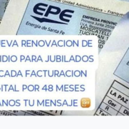 La EPE advierte sobre posibles intentos de estafa a usuarios de Santa Fe
