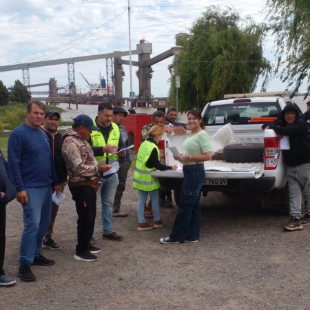 La Provincia actualiza el padrón y controla embarcaciones de pescadores en Arroyo Seco