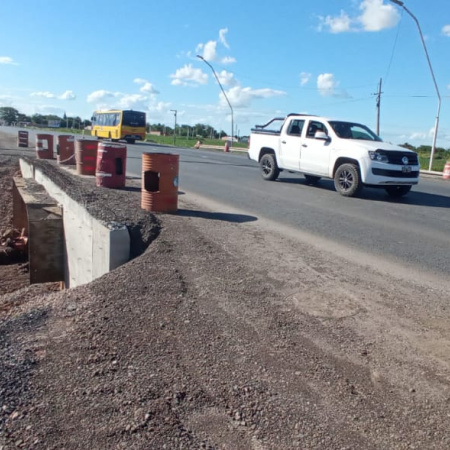 La ruta 21 avanza a pasos agigantados dentro de Arroyo Seco