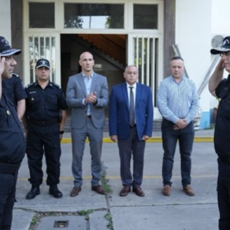 Provincia puso en funciones al nuevo jefe y subjefe de la Unidad Regional II