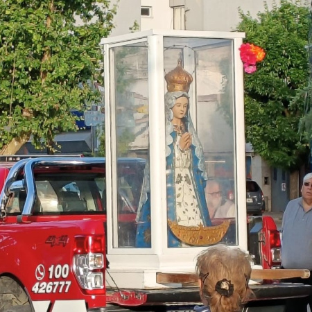 La Virgen de Itatí permanecerá en Arroyo Seco hasta la semana próxima